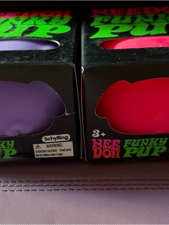 Schylling Other - Schylling Nee Doh Funky Pup Kids Toy - Purple and Pink